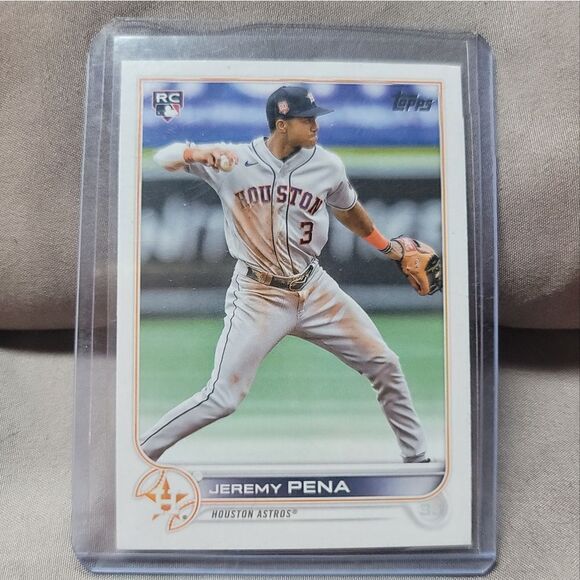 Jeremy Peña Houston Astros Rookie card - 2022 Topps Update Series #US253 - Picture 1 of 8